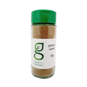 Gourmet Organic Herbs Ground Cumin Glass Shaker 55g