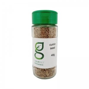 Gourmet Organic Herbs Cumin Seed Glass Shaker 48g