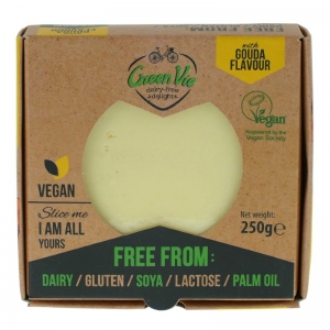 Green Vie Vegan Cheese Block 250g - Gouda