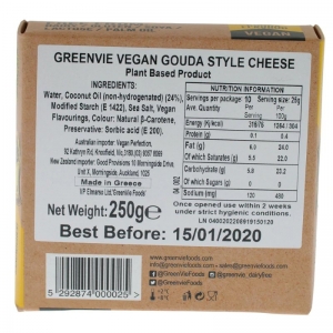 Green Vie Vegan Cheese Block 250g - Gouda