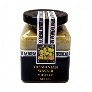 Hill Farm Preserves Tasmanian Wasabi Mustard 180g