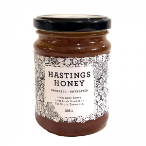 Hastings Honey Tasmanian Raw Bush Honey 335g