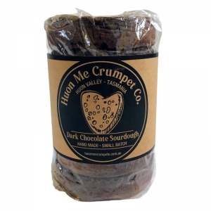Huon Me Crumpet Co Sourdough Crumpets 6 Pack - Dark Chocolate
