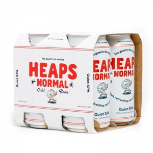Heaps Normal Non-Alcoholic Beer 375ml (4 Pack) - Quiet XPA
