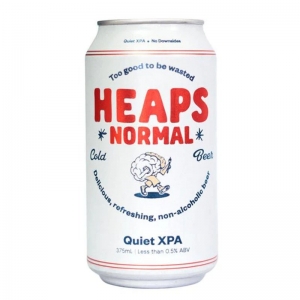Heaps Normal Non-Alcoholic Beer 375ml - Quiet XPA
