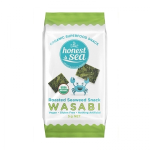 Honest Sea Organic Seaweed Snacks Wasabi 5g