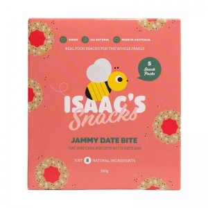 Isaac's Snacks Jammy Date Bite Biscuits 150g