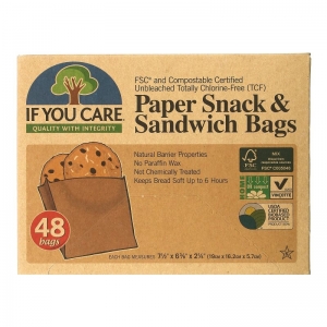 If You Care Paper Snack & Sandwich Bags (48 Pack)