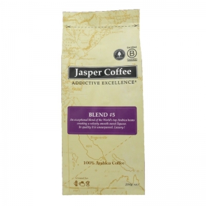 Jasper Coffee Organic Blend #5 Ground 250g