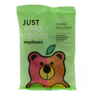 Just Wholefoods Organic Vegebear Fruit Jellies 70g