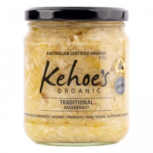 Kehoe's Kitchen Organic Sauerkraut 410g - Traditional