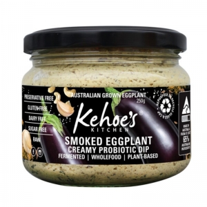 Kehoe's Kitchen Probiotic Smoked Eggplant Dip 250g