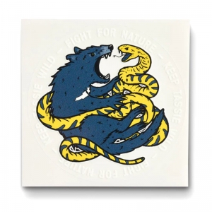 Keep Tassie Wild Devil VS Snake Sticker