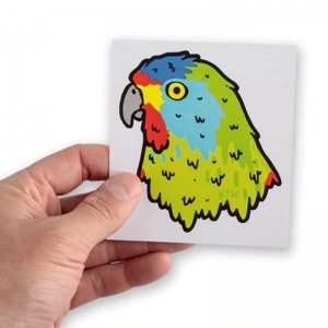 Keep Tassie Wild Swift Parrot Sticker