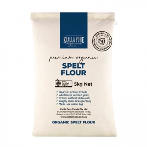 Kialla Organic Australian Spelt Flour 5kg
