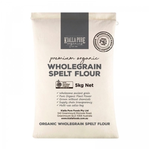 Kialla Organic Wholegrain Spelt Flour 5kg