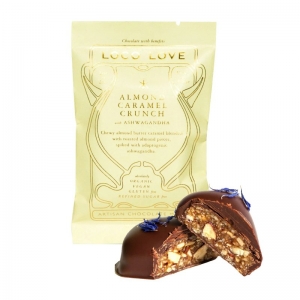 Loco Love Artisan Chocolate 35g - Almond Caramel Crunch