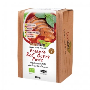 Lumlum Organic Red Curry Paste 100g