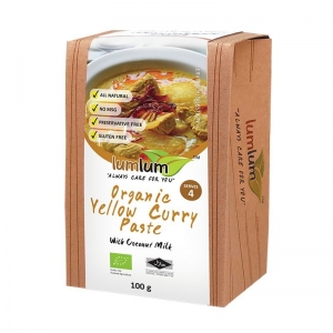 Lumlum Organic Yellow Curry Paste 100g