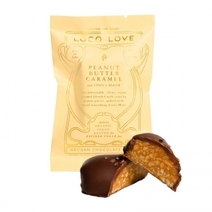 Loco Love Artisan Chocolate 30g - Peanut Butter Caramel