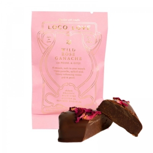 Loco Love Artisan Chocolate 30g - Wild Rose Ganache