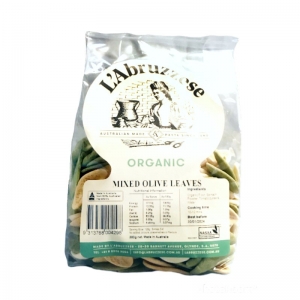 L'Abruzzese Organic Pasta Mixed Olive Leaves 300g