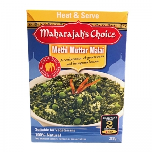 Maharajah's Choice Ready Meal - Methi Muttar Malai 283g