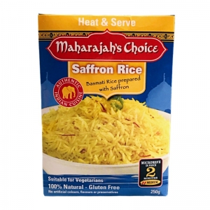 Maharajah's Choice Ready Meal - Saffron Rice 250g