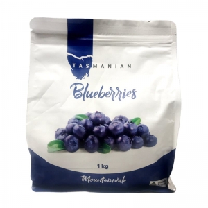 Mountain Vale Frozen Tasmanian Blueberries 1kg