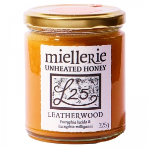 Miellerie Raw Honey 325g - Leatherwood