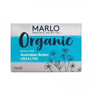 Marlo Organic Australian Unsalted Butter 250g