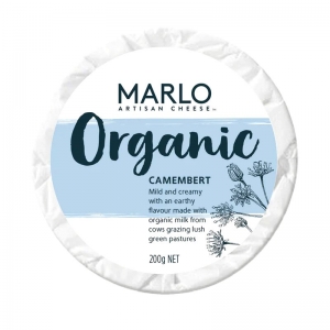 Marlo Organic Camembert Cheese 200g