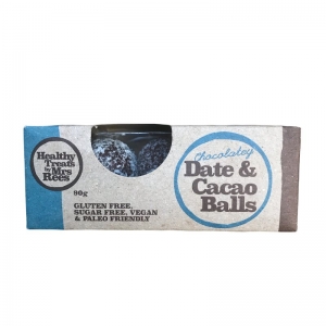 Healthy Treats by Mrs Rees Date & Cacao Balls 3pk 90g