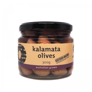 Mt Zero Organic Pitted Kalamata Olives 300g