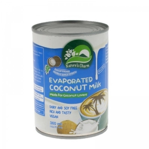 Nature's Charm Vegan Evaporated Coconut Milk 360ml
