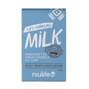 Niulife Milk Virgin Coconut Oil Soap Bar 100g
