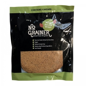 No Grainer Paleo Almond Wraps 300g (4 Pack)