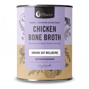 Nutra Organics Broth Powder Chicken - Adaptogenic Mushrooms 125g