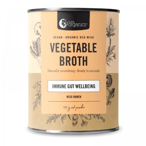 Nutra Organics Broth Powder Vegetable - Miso Ramen 125g