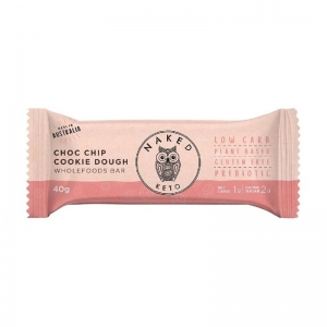 Naked Keto Wholefoods Bar 40g - Choc Chip Cookie Dough
