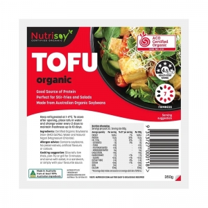 Nutrisoy Organic Tofu Plain 350g