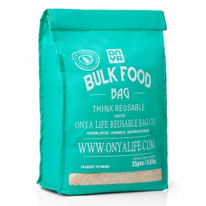 Onya Reusable Bulk Food Bag Large - Aqua