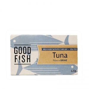 Good Fish Tuna Fillets In Brine 120g