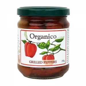 Organico Organic Grilled Peppers 190g