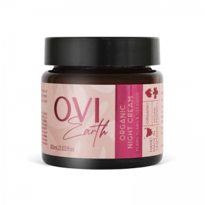 Oviearth Organic Night Cream 60ml - Ylang Ylang & Geranium