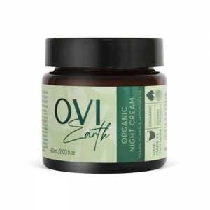 Ovi Earth Organic Night Cream 60ml - Ylang Ylang & Lemongrass