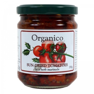Organico Organic Marinated Sundried Tomatoes 190g
