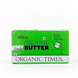 Organic Times Organic Unsalted Butter 250g