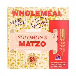 Solomon's Matzo Wholemeal 400g