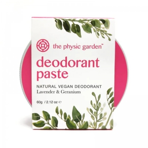 The Physic Garden Deodorant Paste 60g - Lavender & Geranium